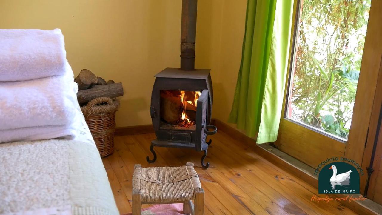 Alojamiento Rural Casa Quinta Peumayen Isla de Maipo Esterno foto