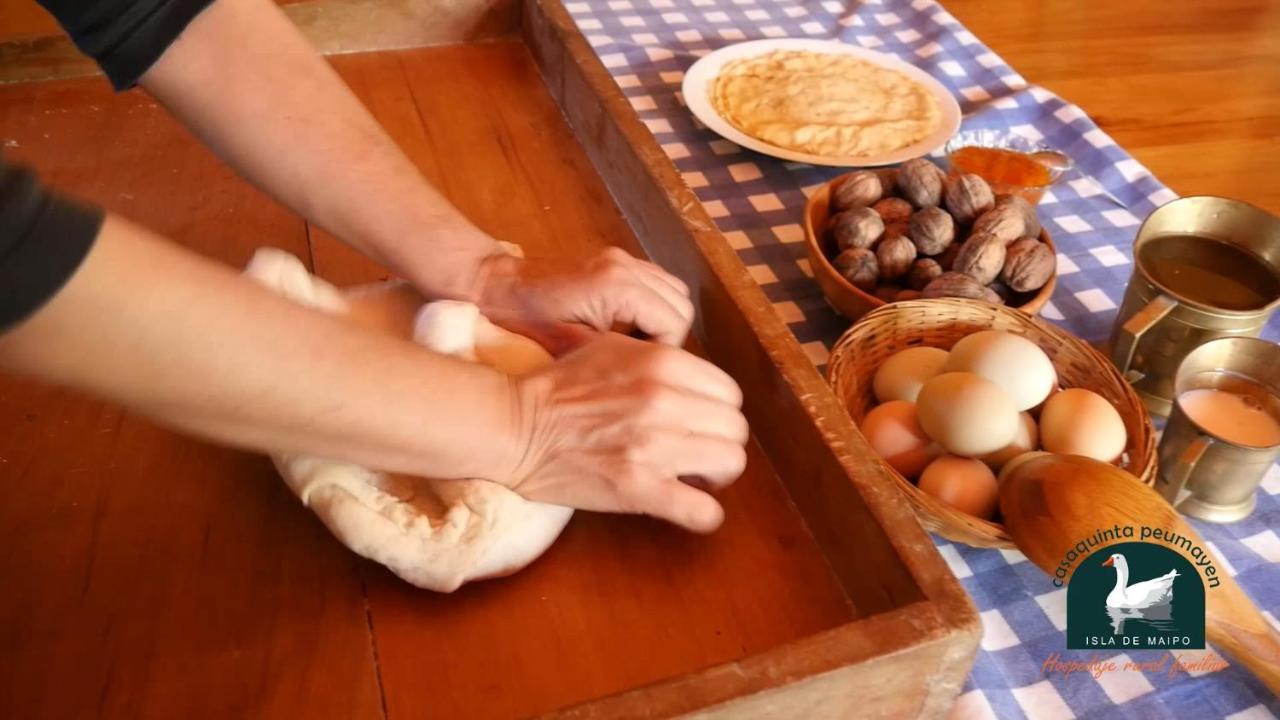 Alojamiento Rural Casa Quinta Peumayen Isla de Maipo Esterno foto